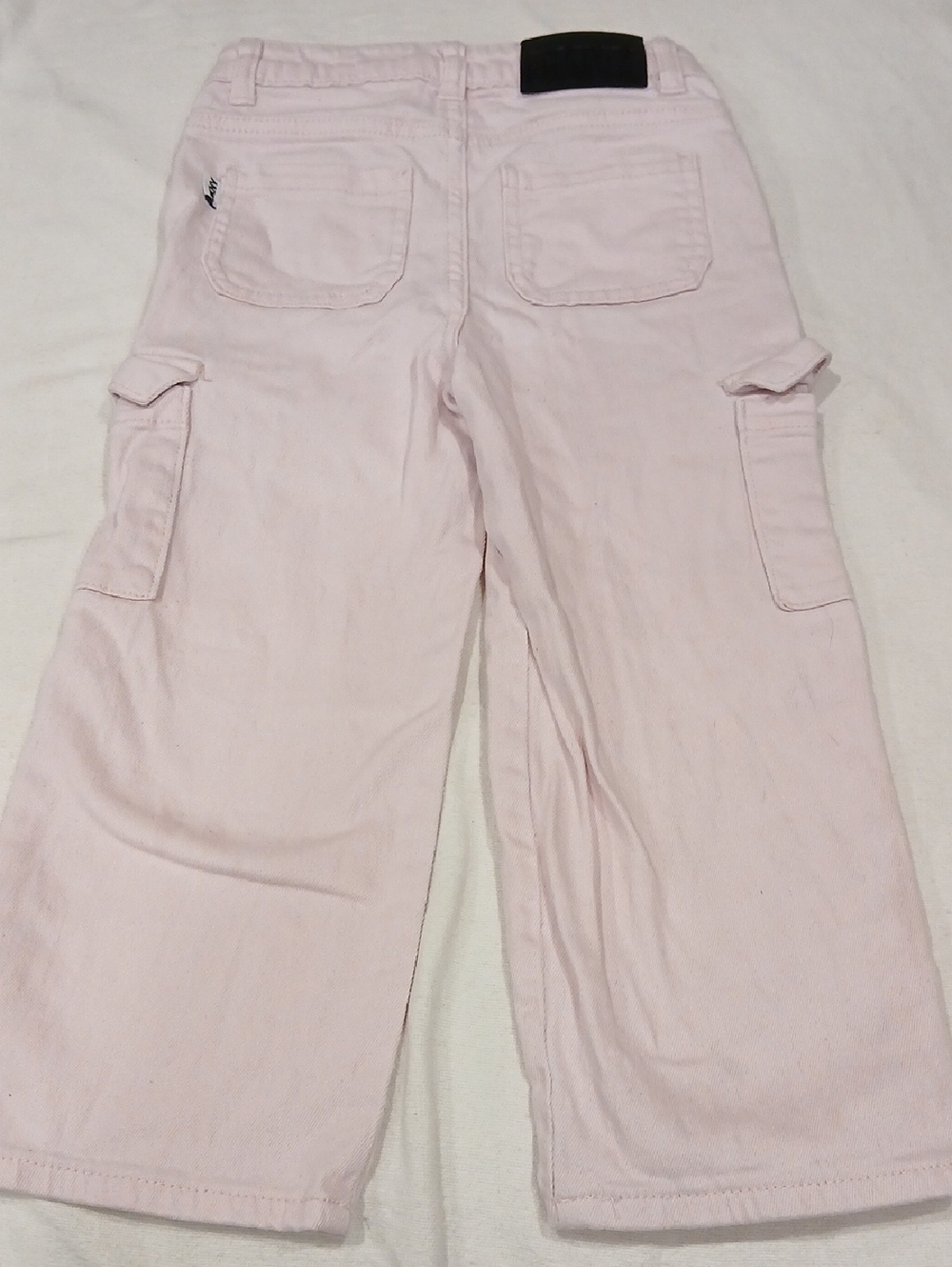 Dkny Girls Light Pink Cargo Jeans